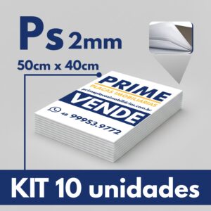 50cm x 40cm - Kit 10 unidades